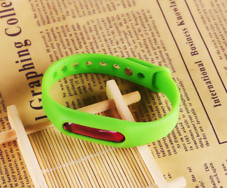 Candy color personal ultrasonic mosquito repeller silicon mosquito repellent bracelet