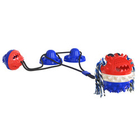 Hot Sale Molar Bite Resistant Double Suction Cup Dog Chew Rope Ball Pull Toy