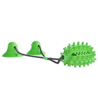 Multi-function Creative Hot Selling Double Suction Cup Stick Dog' Chew Toy Toothbrush