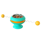 Wholesale Pet Cat Toys Catnip Spinning Ball Toy Turntable Bite Resistant Toy Ball Interactive Cat Rod Wire Cat Supplies