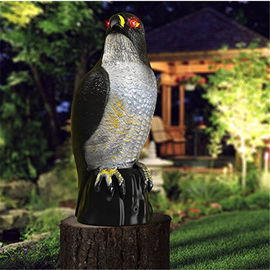 Garden solar  ultrasonic insect repellent hawk style antique electronic pest repeller