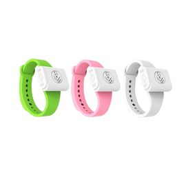 Smart Kids Cool Ultrasonic Mosquito Repellent Silicone Anti Bracelet watch