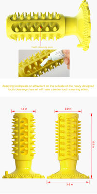 Yellow Corn Molar Stick 20cm Dog Toothbrush Cute Pet Toys
