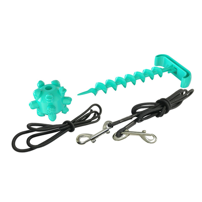 ABS Cleaning Teeth Cute Pet Toys Durable Three Piece Set With Rope