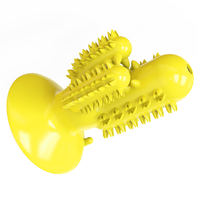 Durable Rubber Cactus Tough Interactive Squeaky Dog Toys For Aggressive Chewers